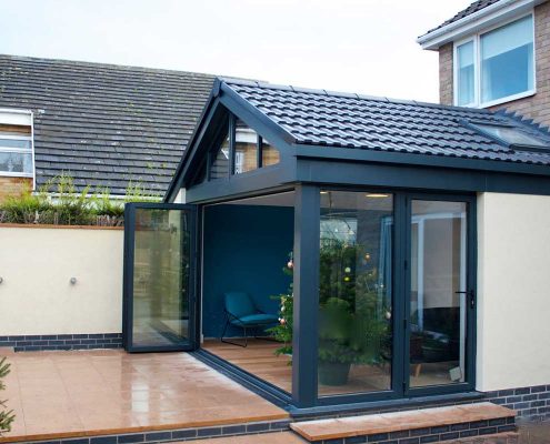 Glass Contemporary Extension